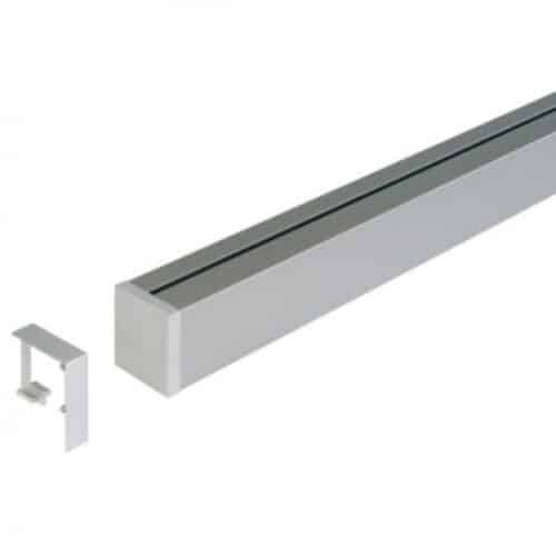 Ảnh thực tế thanh Bar treo cho tủ nhôm 4x8x900x18mm Hafele 793.05.302