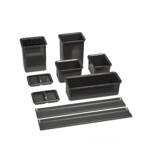 Ảnh thực tế phụ kiện tủ bếp Hafele 545.11.962 màu Anthracite