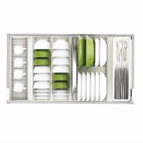 Khay rổ bát đĩa cho ngăn kéo trên Hafele 545.14.929