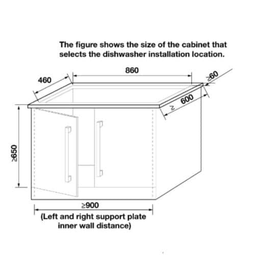 Hướng dẫn lắp đặt máy rửa bát liền chậu Hafele HDW-SD90A 539.20.530