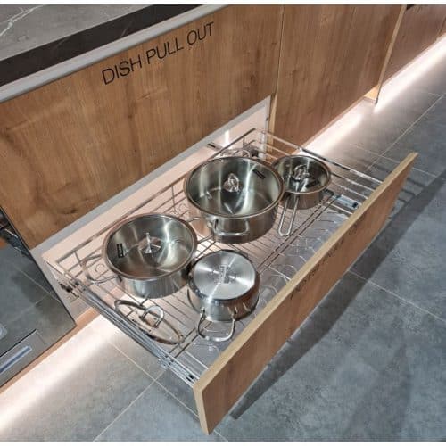 Ảnh thực tế bộ rổ xoong nồi CAPPELLA Cucina 549.08.025 Inox 304