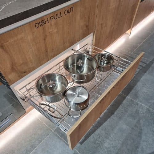 Ảnh thực tế bộ rổ xoong nồi CAPPELLA Cucina 549.08.026 Inox 304