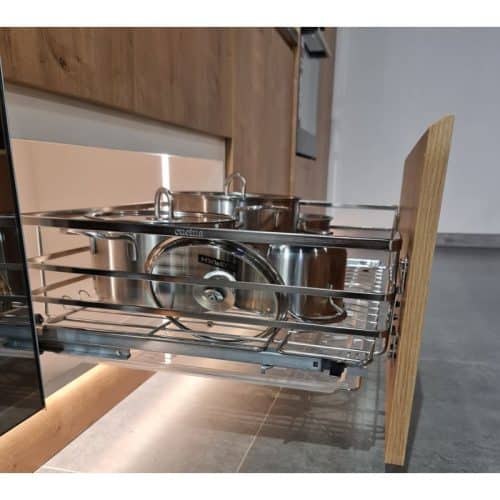 Ảnh thực tế bộ rổ xoong nồi CAPPELLA Cucina 549.08.026 Inox 304