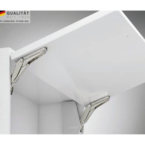 Ảnh thực tế bộ tay nâng FREE UP E Hafele 372.29.707 nắp trắng