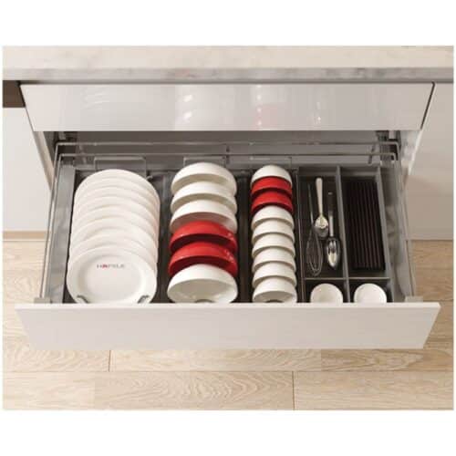 Ảnh thực tế bộ rổ bát đĩa Hafele Kason Flex 549.08.887 800mm