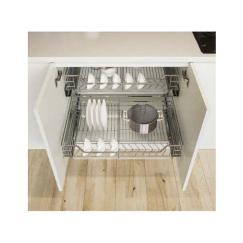 Ảnh thực tế bộ rổ xoong nồi Hafele Cappella 549.08.427