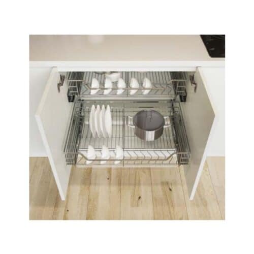 Ảnh thực tế bộ rổ xoong nồi Hafele Cappella 549.08.428