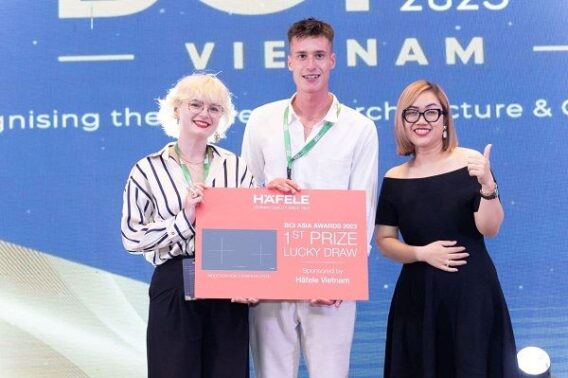 Häfele tại lễ trao giải BCI Awards Asia 2023 tại Việt Nam