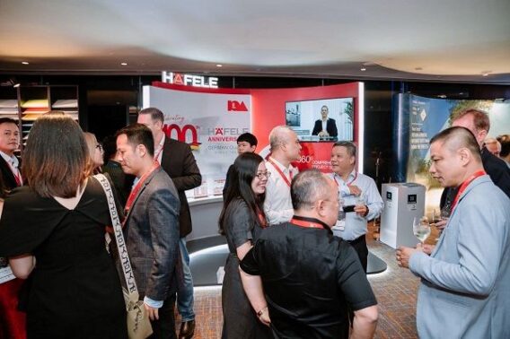 Häfele tại lễ trao giải BCI Awards Asia 2023 tại Việt Nam