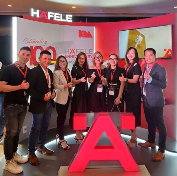 Häfele tại lễ trao giải BCI Awards Asia 2023 tại Việt Nam