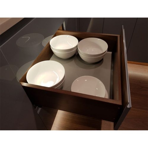 Ảnh thực tế tấm lót hộc tủ xám nhạt Hafele 7 809 940