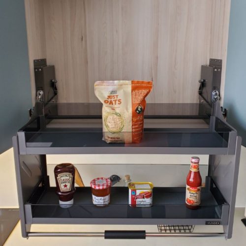 Thiết kê của kệ nâng hạ Hafele 600mm Imundex 7 801 700