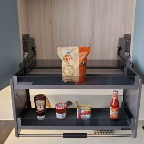 Thiết kế của kệ nâng hạ Hafele 800mm Imundex 7 801 702